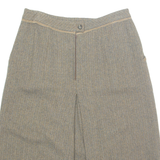 Womens A-Line Skirt Green Midi M