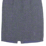 Womens Pencil Skirt Purple Midi S