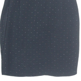 ANITA SOMMER Womens Pencil Skirt Black Knee Length Polka Dot S