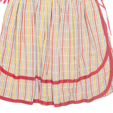 MARIE PIERRE TATTARACHI Womens A-Line Skirt Red Midi Striped S