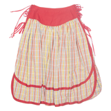 MARIE PIERRE TATTARACHI Womens A-Line Skirt Red Midi Striped S