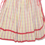 MARIE PIERRE TATTARACHI Womens A-Line Skirt Red Midi Striped S