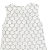 HALLHUBER Womens Vest Grey Sleeveless Polka Dot UK 12