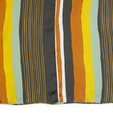 ZARA Womens Blouse Yellow Sleeveless Crazy Pattern L