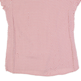 TOMMY HILFIGER Womens Printed Blouse Red Polka Dot S