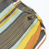 ZARA Womens Blouse Yellow Sleeveless Crazy Pattern L