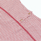 TOMMY HILFIGER Womens Printed Blouse Red Polka Dot S