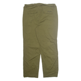 SEAN JOHN Cargo Belted Mens Trousers Green Loose Wide-Leg W38 L31