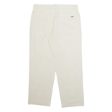 OLLY GAN Workwear Mens Trousers Beige Regular Straight W34 L27