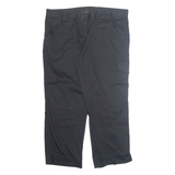 DICKIES Cargo Womens Trousers Black Regular Tapered W38 L27