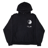 CHAMPION REVERSE WEAVE Womens Black Hoodie L