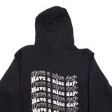 CHAMPION REVERSE WEAVE Womens Black Hoodie L