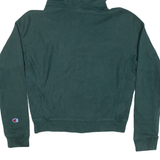 CHAMPION Womens Green Hoodie XS