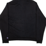 CHAMPION Mens Black Hoodie M