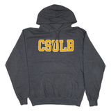 CHAMPION CSULB Mens Grey Hoodie USA L