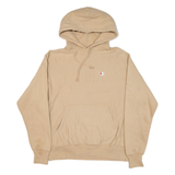 CHAMPION REVERSE WEAVE Mens Beige Hoodie M
