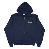 CHAMPION Mens Blue Hoodie Full Zip M