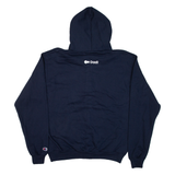 CHAMPION Mens Blue Hoodie Full Zip M