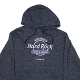HARD ROCK CAFE Tampa Womens Blue Hoodie USA L