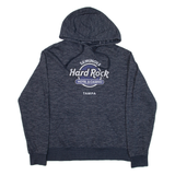 HARD ROCK CAFE Tampa Womens Blue Hoodie USA L