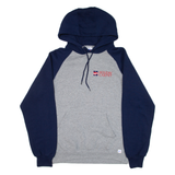 RUSSELL ATHLETIC Mens Grey Hoodie M