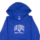 FANATICS Air Force Fightin' Falcons Womens Blue Hoodie USA L