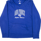 FANATICS Air Force Fightin' Falcons Womens Blue Hoodie USA L