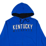 TOP OF THE WORLD Kentucky Wildcats Mens Blue Hoodie Full Zip USA L