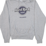 HARD ROCK CAFE Orlando Womens Grey Hoodie USA M