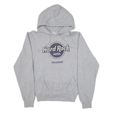 HARD ROCK CAFE Orlando Womens Grey Hoodie USA M