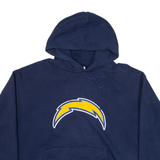 NFL Las Vegas Chargers Mens Blue Hoodie USA M