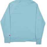 CHAMPION Womens Blue Hoodie M