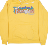 DISNEY Womens Yellow Hoodie S