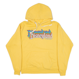 DISNEY Womens Yellow Hoodie S