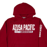 RUSSELL ATHLETIC Azusa Pacific University Mens Red Hoodie USA L