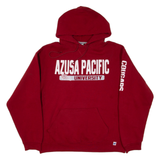 RUSSELL ATHLETIC Azusa Pacific University Mens Red Hoodie USA L