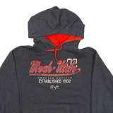 PRAIRIE MOUNTAIN Mods Utah Mens Grey Hoodie USA S
