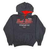 PRAIRIE MOUNTAIN Mods Utah Mens Grey Hoodie USA S