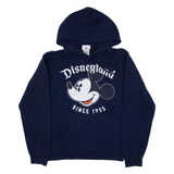 DISNEY Mickey Mouse Womens Blue Hoodie S
