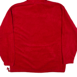DISNEY Fleece Womens Red Hoodie L