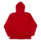 DISNEY Fleece Womens Red Hoodie L