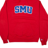 CHAMPION SMU Mens Red Hoodie USA M