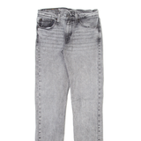 LEVI'S 511 Jeans Mens Grey Slim Straight Acid Wash W28 L32