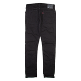 LEVI'S 519 Jeans Mens Black Slim Skinny W30 L28