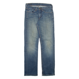 LEVI'S 514 Jeans Mens Blue Slim Straight Stone Wash W29 L30