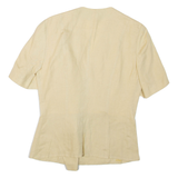 Womens Blouse Beige V-Neck M