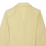 Womens Shirt Shirt Yellow V-Neck Long Sleeve M