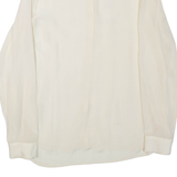 ZARA Womens Blouse Beige Long Sleeve S
