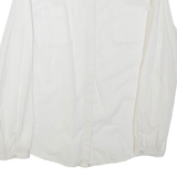TOMMY HILFIGER Womens Shirt White Long Sleeve L