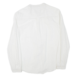 TOMMY HILFIGER Womens Shirt White Long Sleeve L